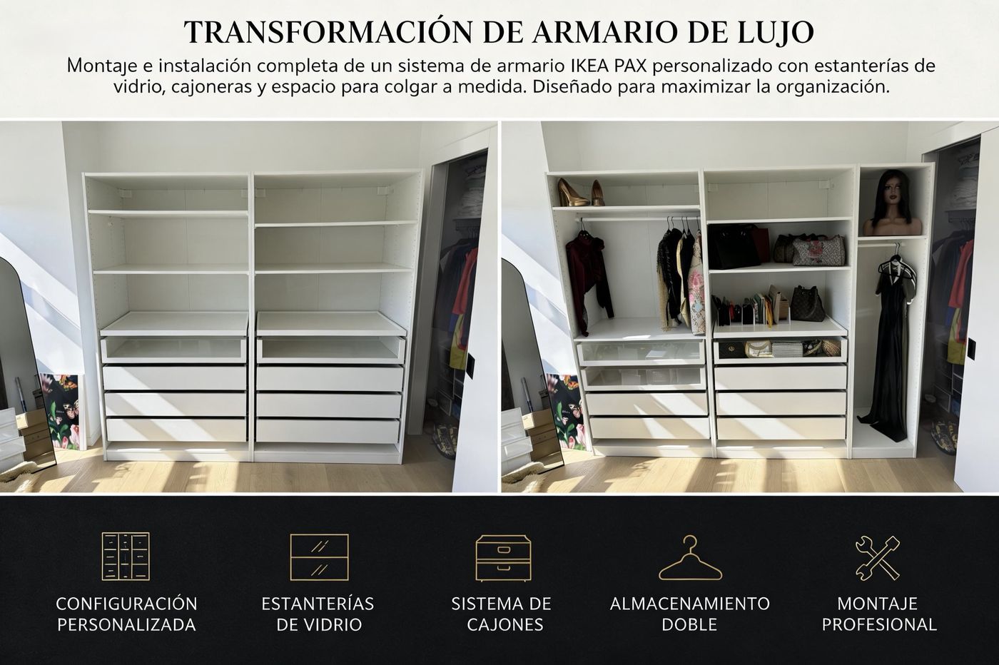 Luxury PAX Wardrobe
